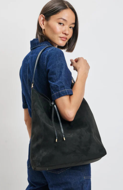 Felicity Hobo Bag in Black