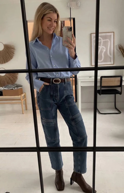 Kezia Barcelona Belt in Acorn