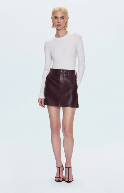 Abi High Rise Mini Skirt