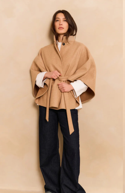 Matty woven poncho