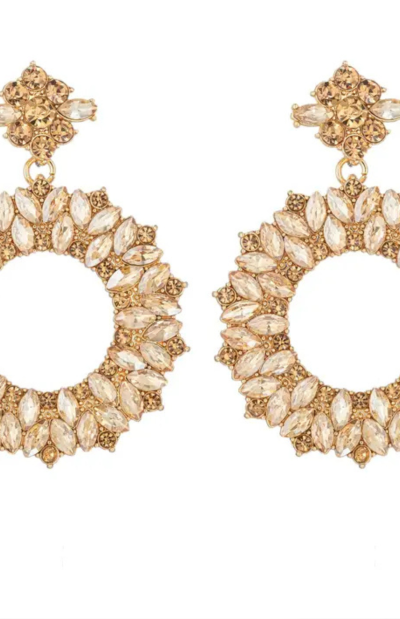 Stephanie Gold Loop Earring