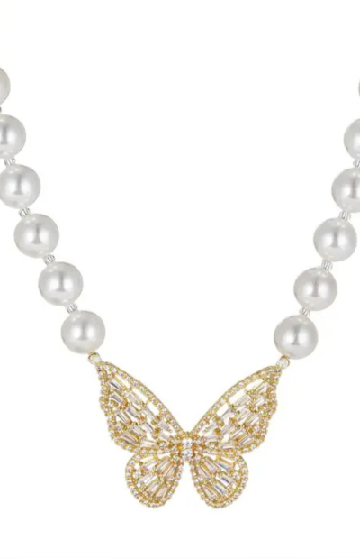 Freeda Pearl Necklace