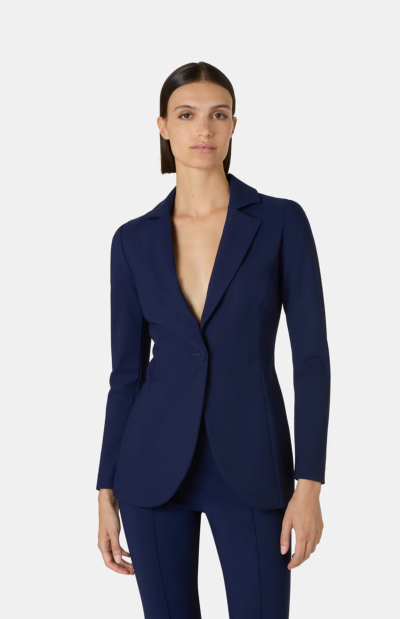 Lua Jacket in blu notte