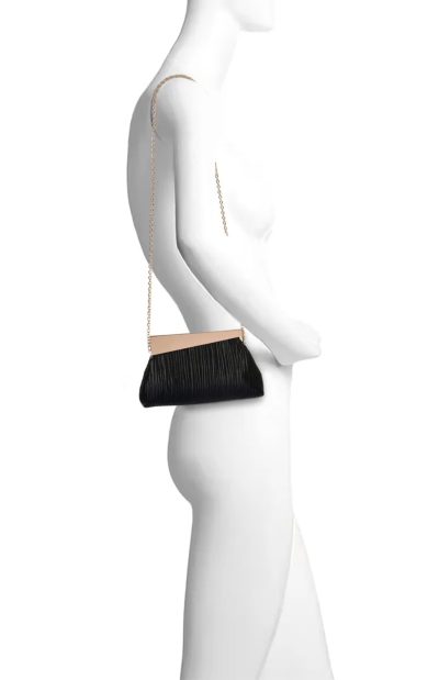 Haven Frame Clutch in black