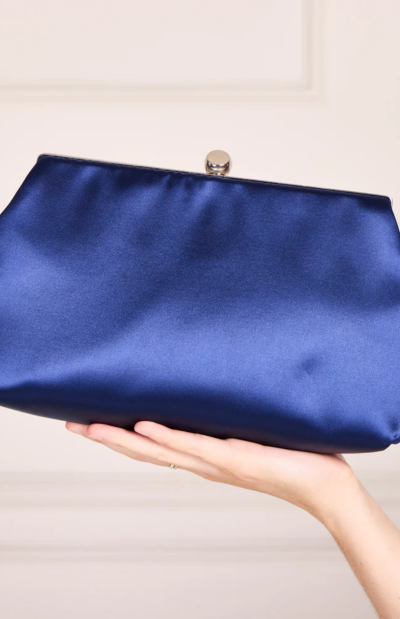 Camilla Satin Clutch