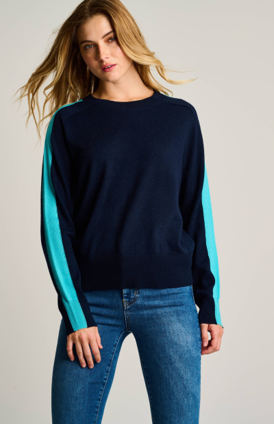 Stripefull Crewneck