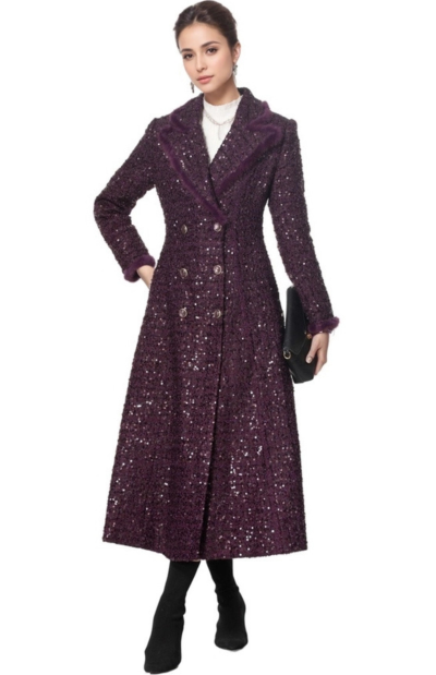 Connie Sequins Coat - sz small - coming soon