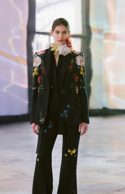 Mendler Floral Blazer - coming soon