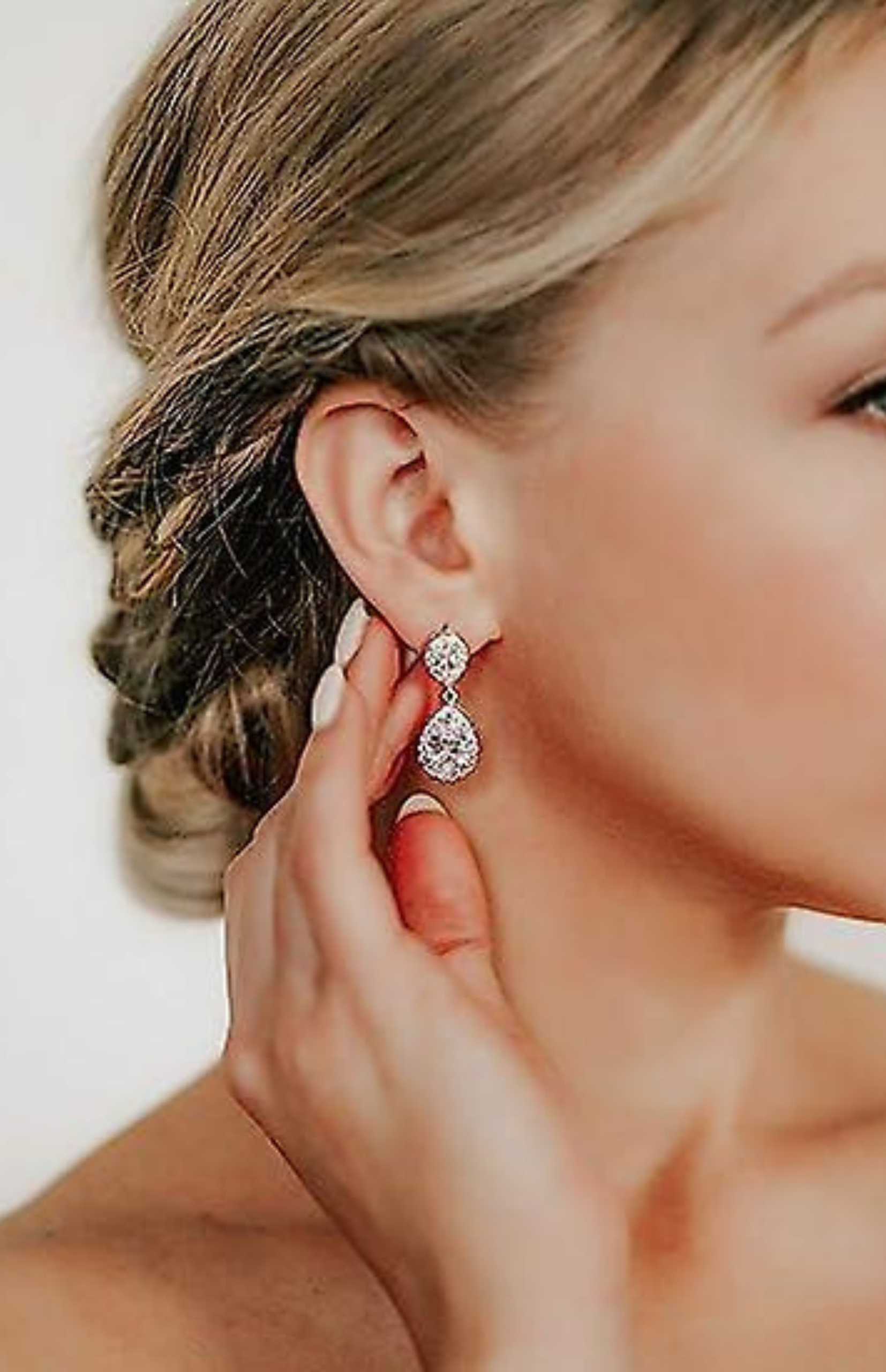 Isabella Cz Crystal Earrings