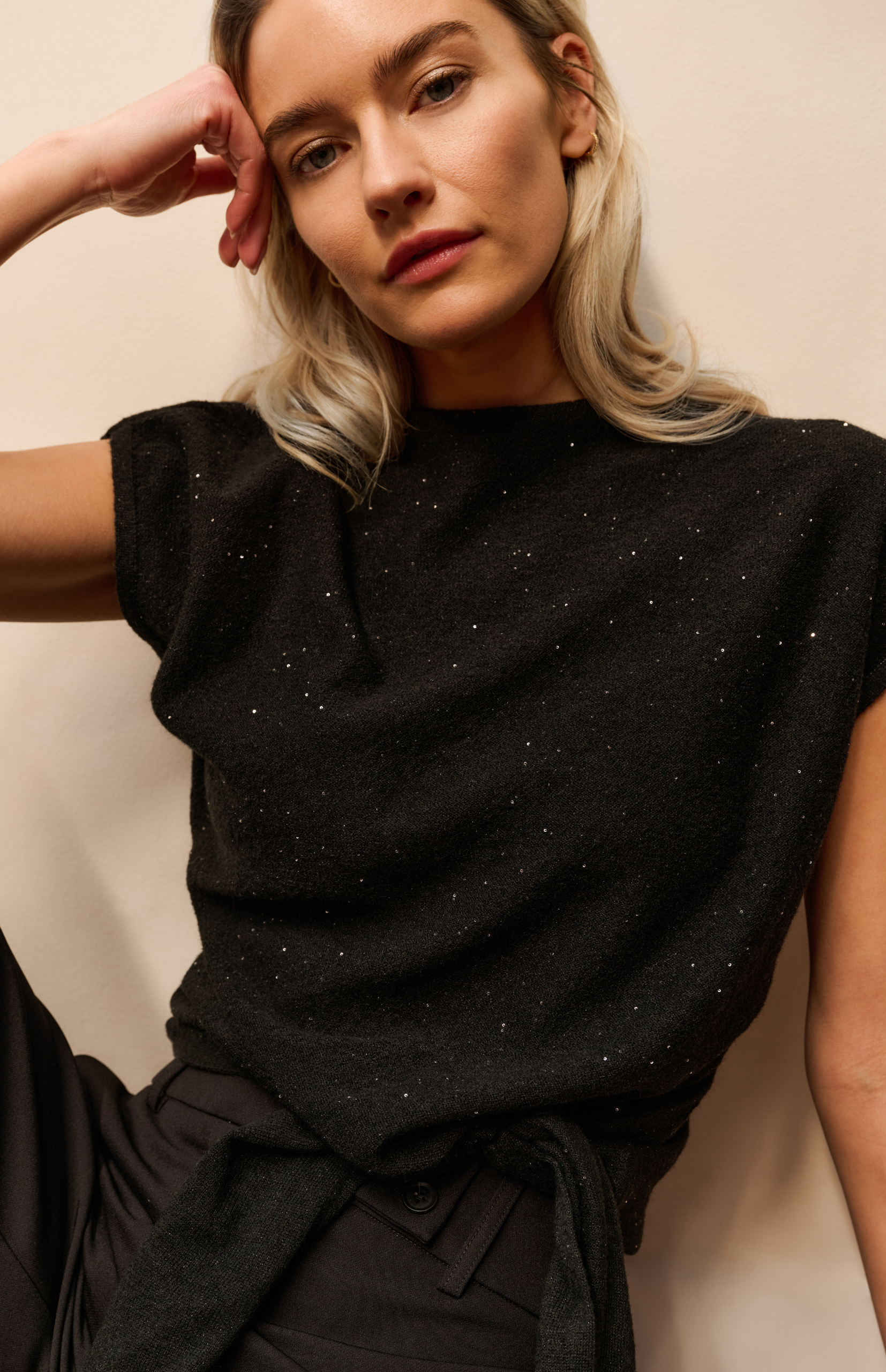 Samantha Sleeveless Sweater