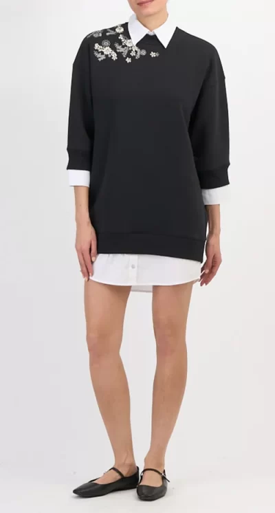 Justina Crystal Layered Dress - Image 5