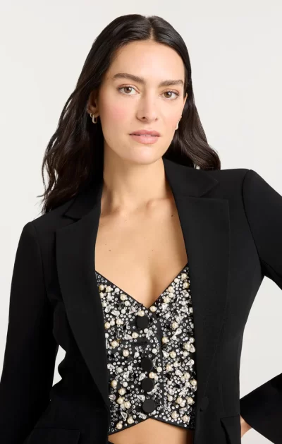 Cynthia Flare Sleeve Blazer - Image 2