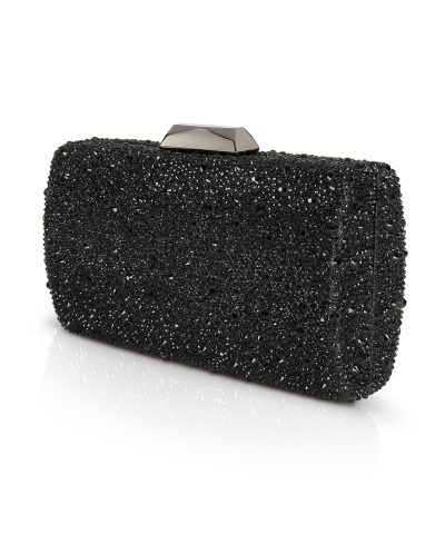 Kaylee Crystal Clutch in black - Image 4