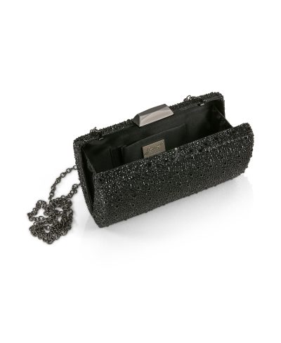 Kaylee Crystal Clutch in black - Image 3