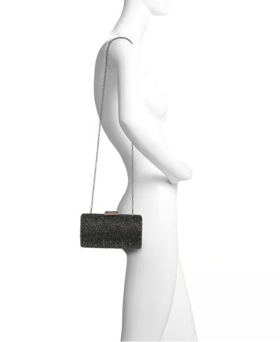 Kaylee Crystal Clutch in black - Image 2