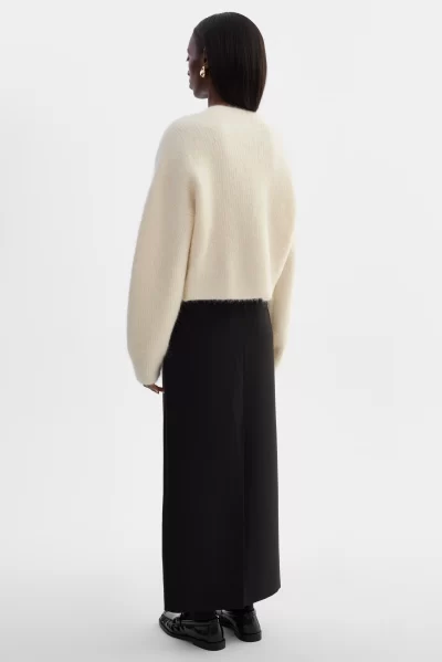 MINNIE Knit Cardigan in ivory - Image 3