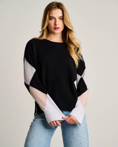 Power Surge Crewneck in black - Image 2