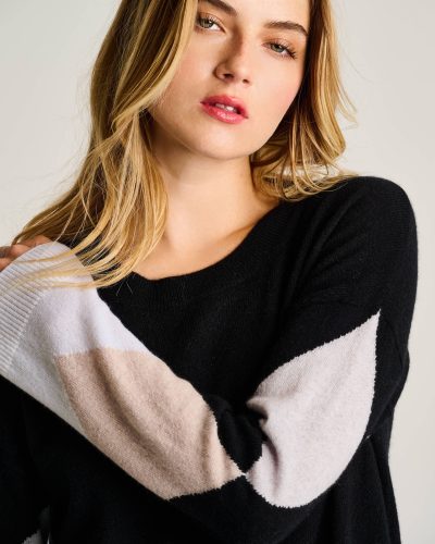 Power Surge Crewneck in black - Image 3