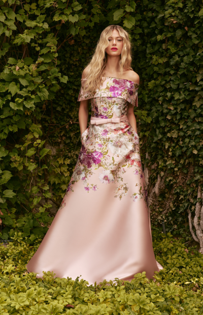 ADHARA OFF SHOULDER GOWN - SZ 12 - COMING SOON