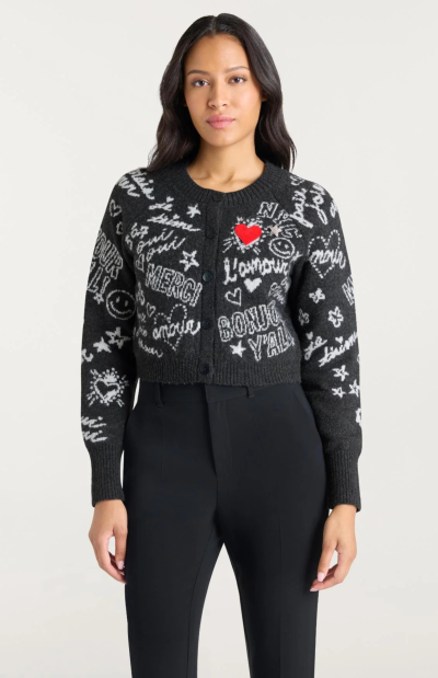 Millie Love Doodle Cardigan