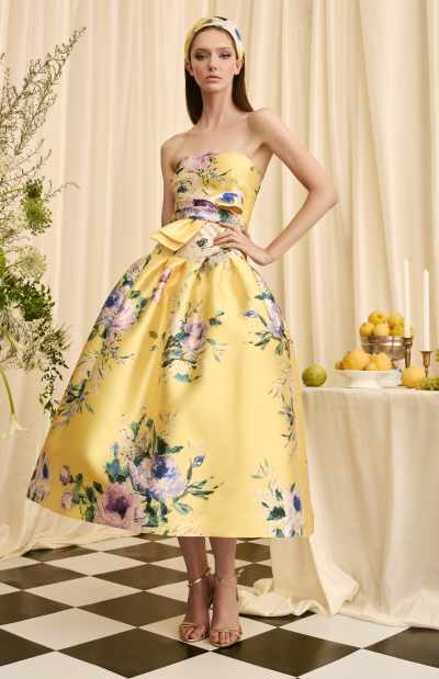 Esther Draped Bow Dress - coming soon