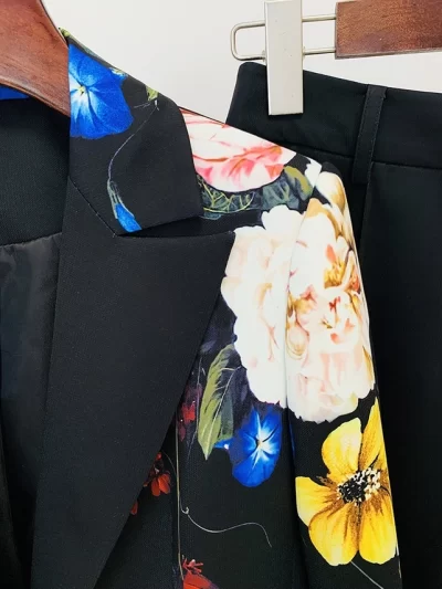 Mendler Floral Pants - coming soon - Image 4