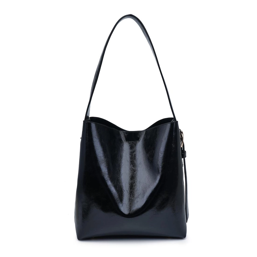 Brooke Bucket Bag in black - Image 2