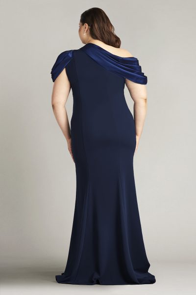 Carlene Shoulder Drape Gown - SZ 20+ - Image 5