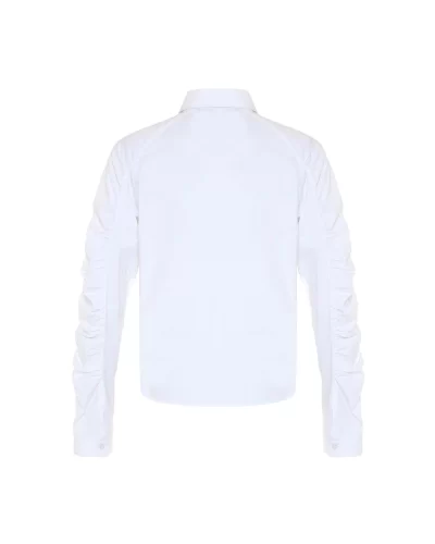 Echo Ruched Sleeve Shirt - Image 2