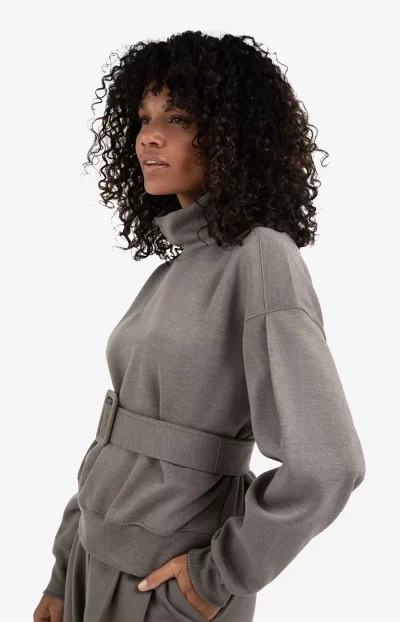 Maribel belted sweatshirt - Image 7