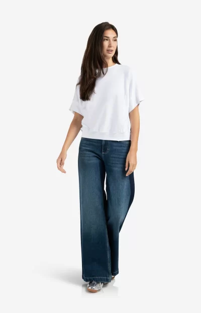 Jen High Waisted Wide Leg Jeans - Image 2