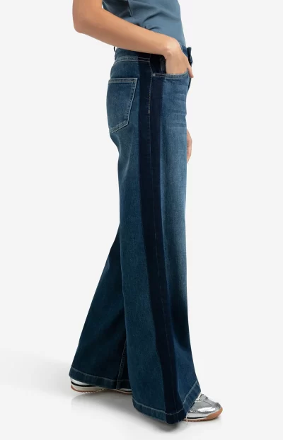 Jen High Waisted Wide Leg Jeans - Image 5