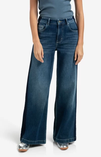 Jen High Waisted Wide Leg Jeans - Image 6