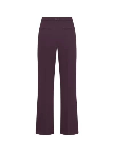 Doro Flared Pants in burgundy - Image 2