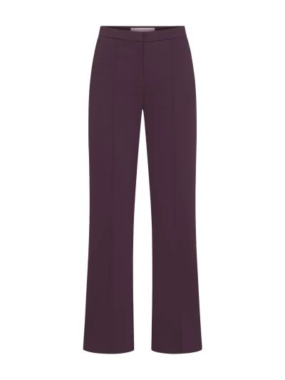 Doro Flared Pants in burgundy - Image 4