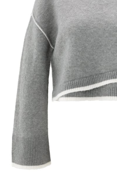 Millar Knitted Sweater in grey - Image 2
