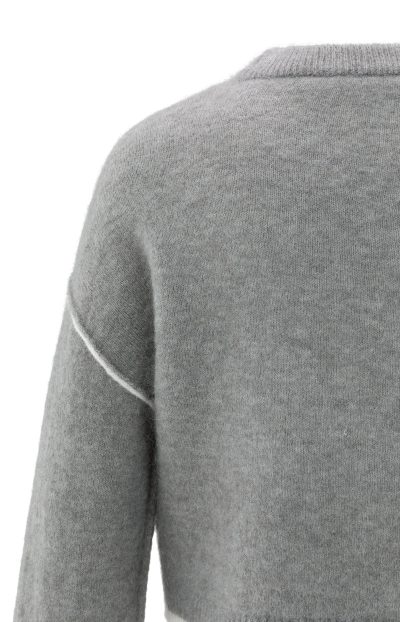 Millar Knitted Sweater in grey - Image 3