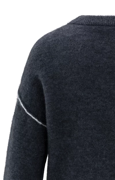Millar Knitted sweater in navy - Image 2