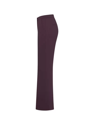 Doro Flared Pants in burgundy - Image 3