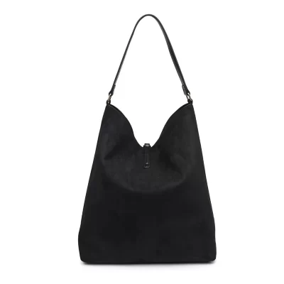 Felicity Hobo Bag in Black - Image 3