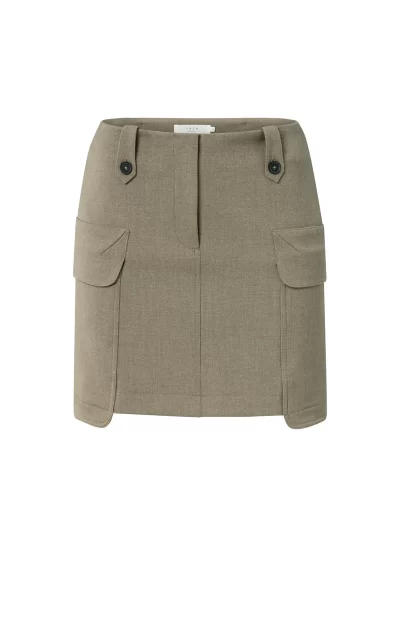 Melange Cargo Skirt - sz 8 - Image 2