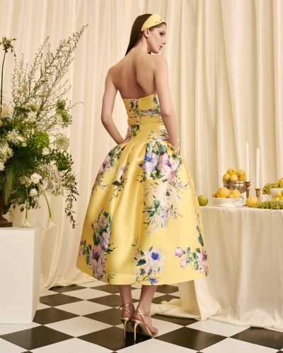 Esther Draped Bow Dress - coming soon - Image 3