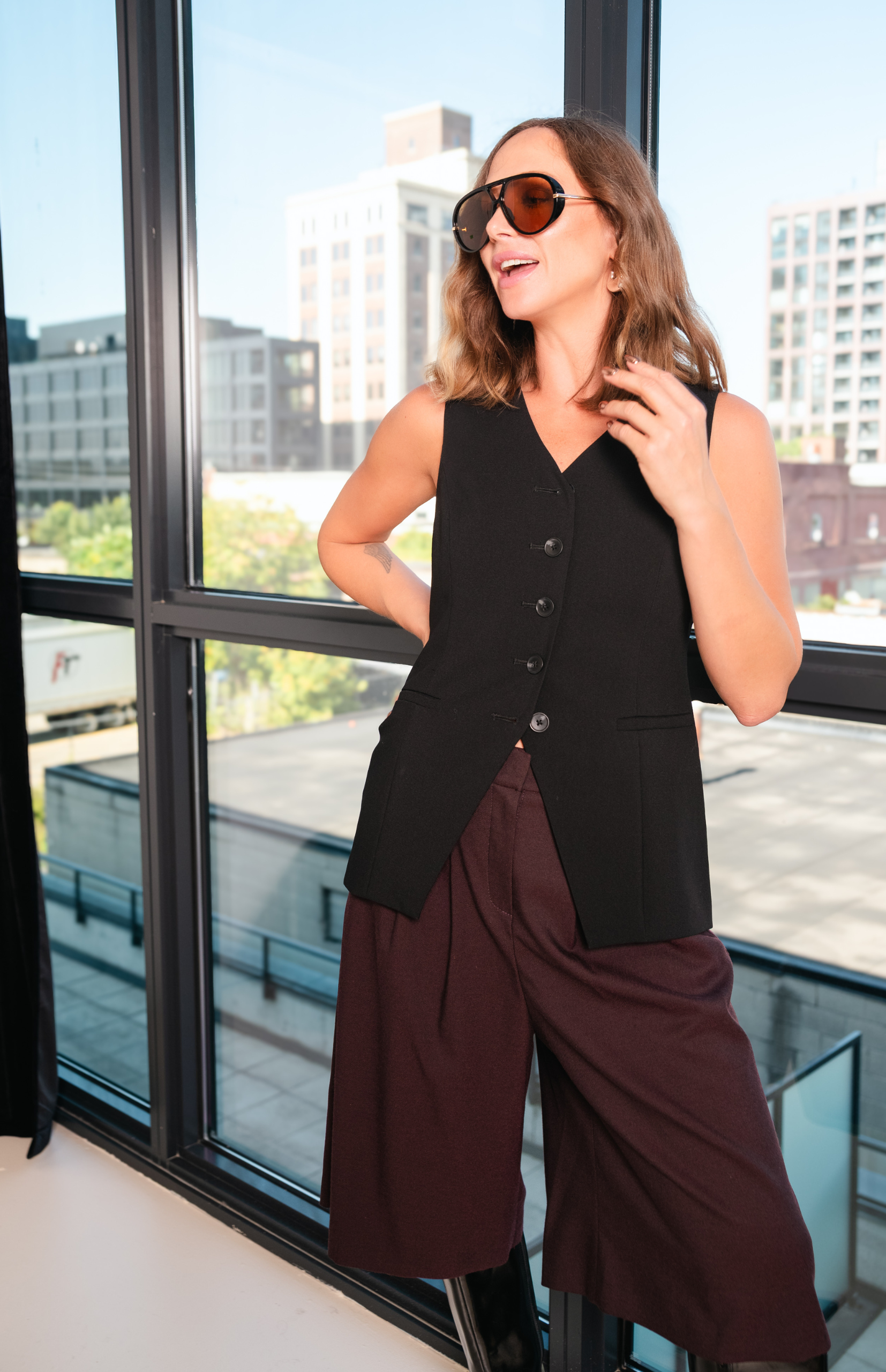 Lila Fitted Vest