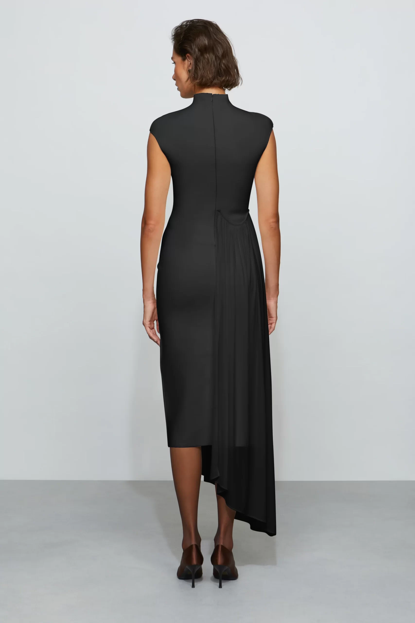 Francis Midi Dress in black - Image 5
