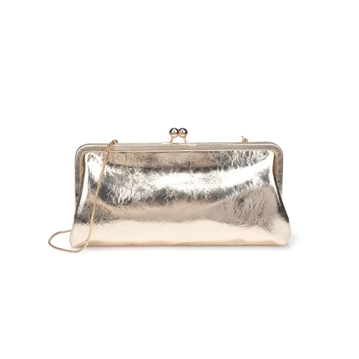 Isabella Clutch in gold - Image 2