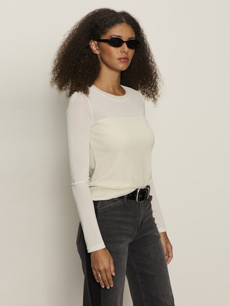 Sparkle Mesh Top - Image 4