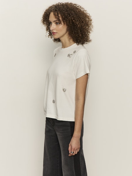 Embellished white tee - Image 5