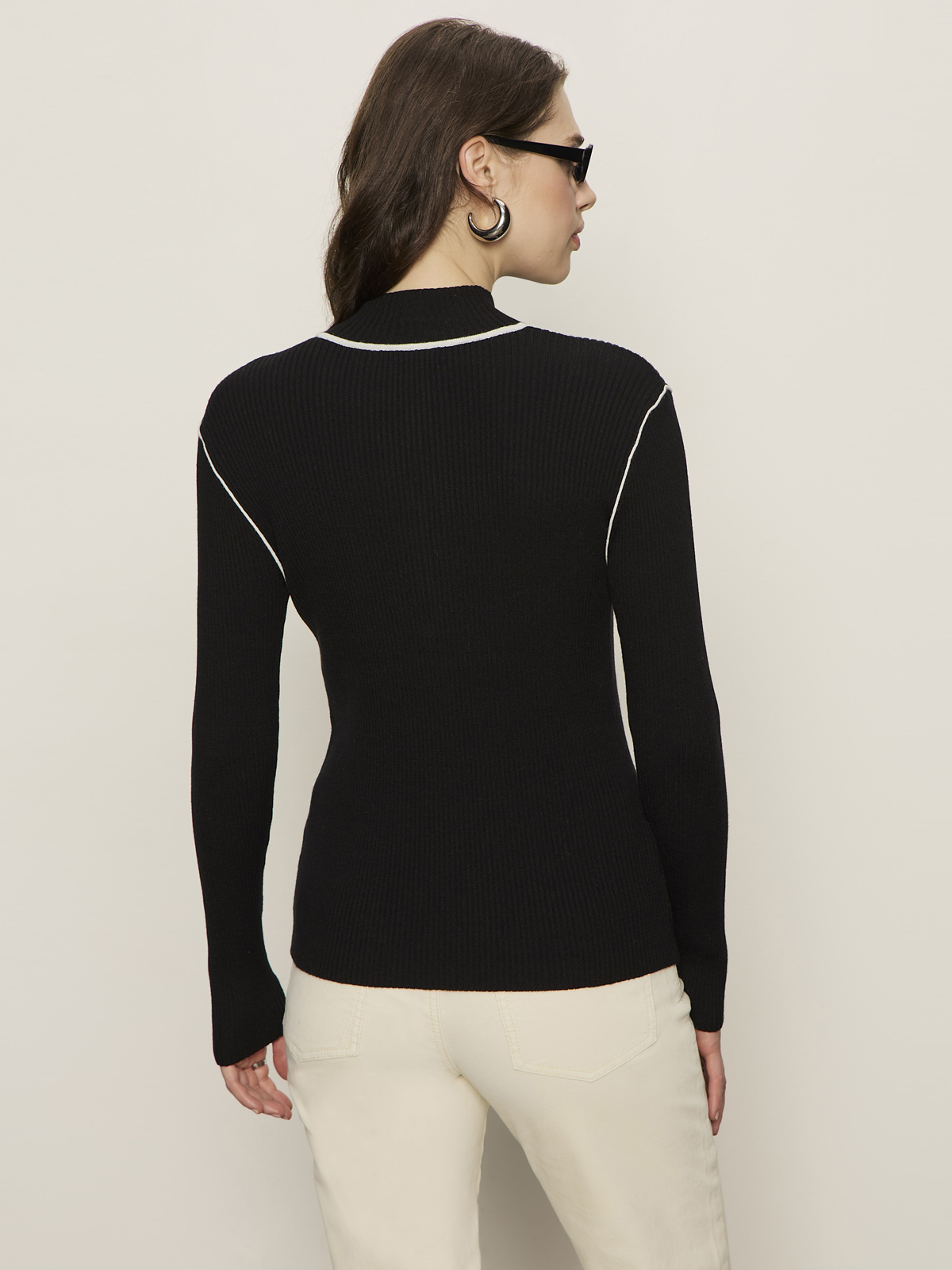 Sporty Zip Up Sweater - coming soon - Image 4