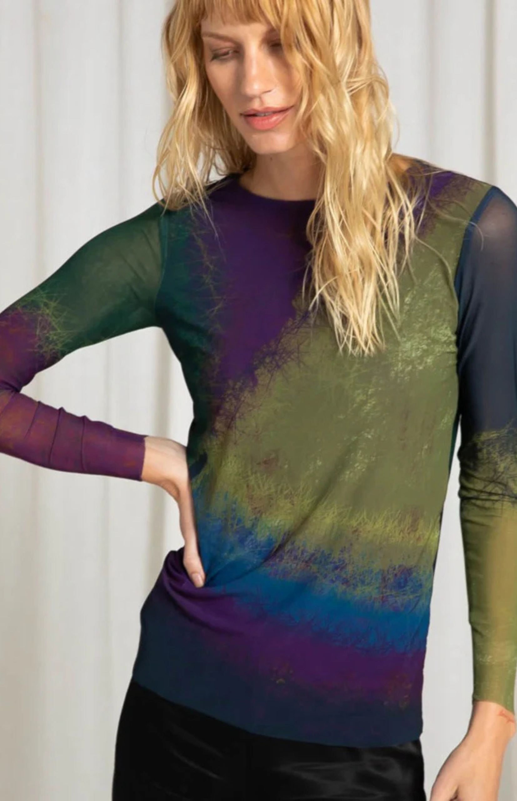 Florence Double Sheer Top - Santa Fe M/L - Image 4