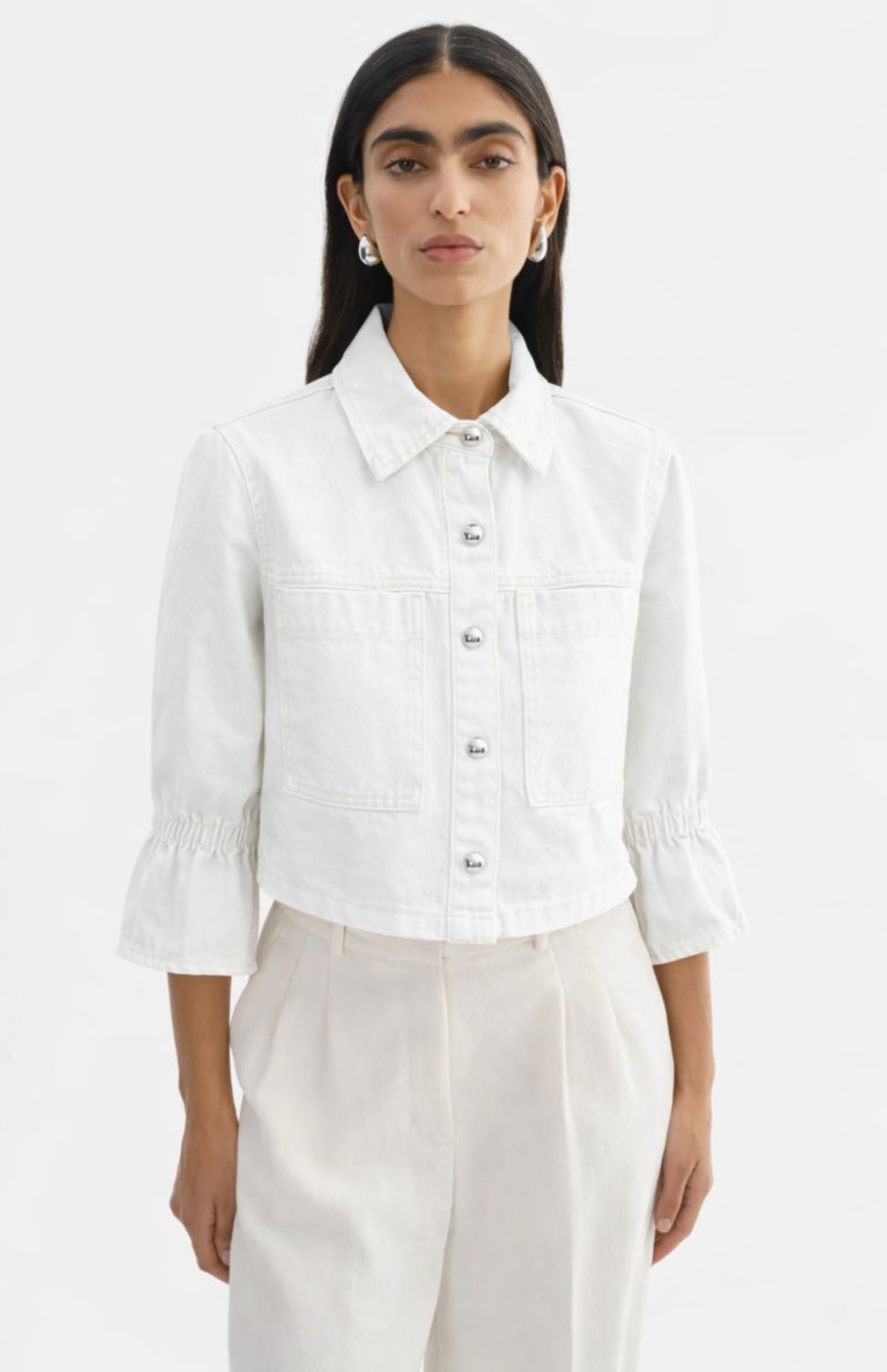 CAROLINA D | Denim Jacket in white– coming jan’26